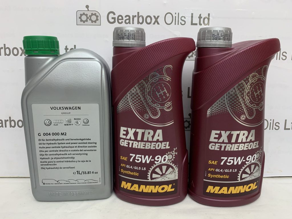 VW VOLKSWAGEN TOURAN DSG 7 SPEED AUTOMATIC GEARBOX OIL AND GENUINE