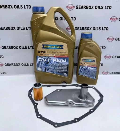 NISSAN NOTE 1.2 / 1.4 / 1.6 CVT JF015E AUTOMATIC GEARBOX FILTERS 5L RAVENOL CVT OIL KIT